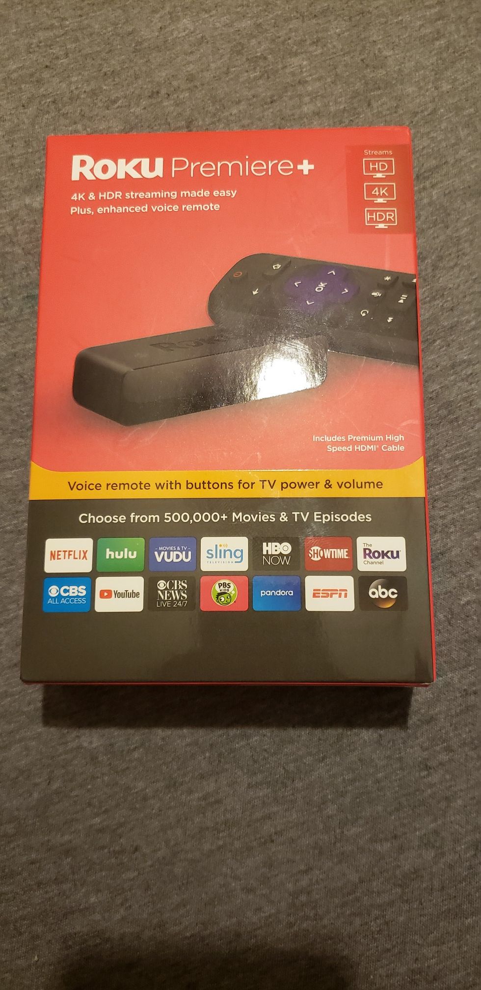 Roku Premier Plus, HD, 4K, HDR