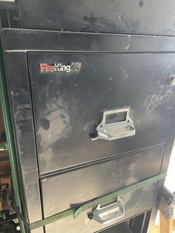 Fire king 25. Fire Proof File Cabinet