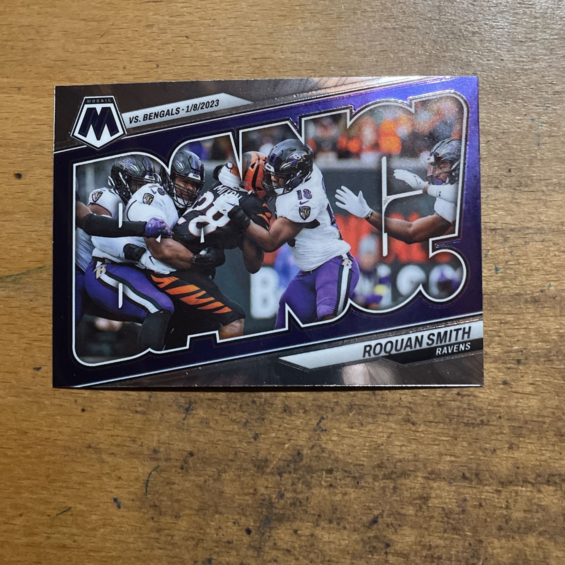 2023 MOSAIC ROQUAN SMITH BANG CARD