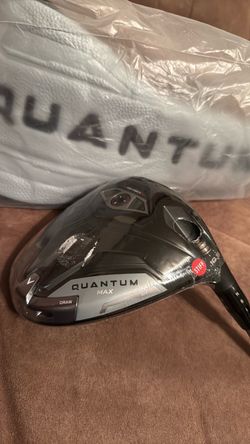 New Callaway Quantum Max 10.5* Stiff flex Driver