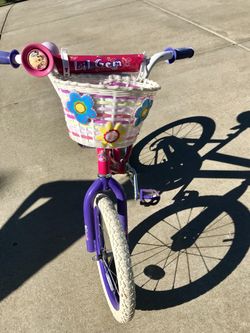Toddler girls 16” bike