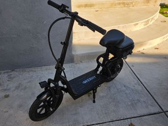 Electric Scooter With Seat