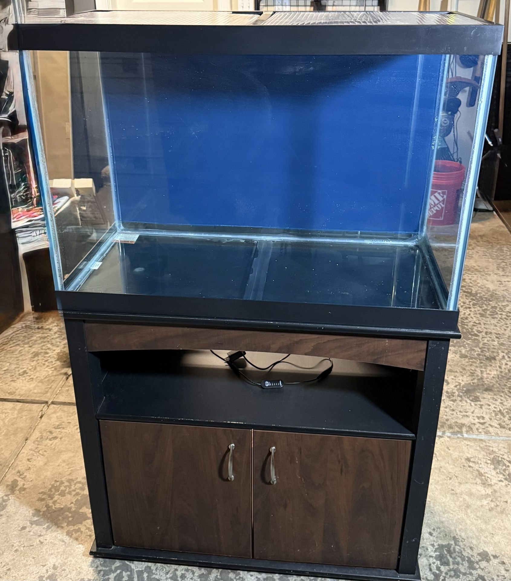 65 Gallon Fish Tank Setup + Extras
