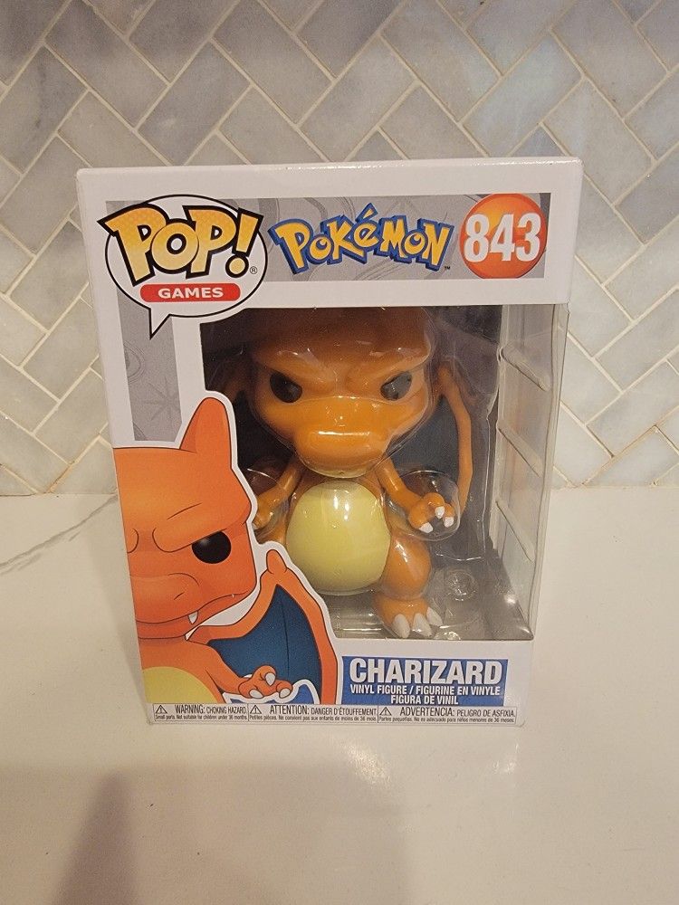 Pokémon Charizard Funko Pop! Games  #843 Vinyl 
