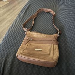 Brown Purse. And It Has Seven Compartments 