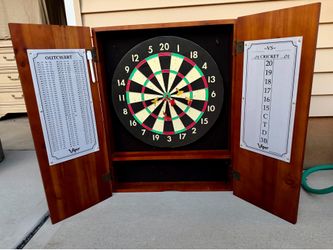 Dartboard and Cabinet by Viper