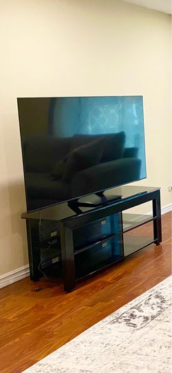Elegant Glass TV Stand