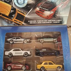 Hotwheels JDM Set Silver Series (Trade)