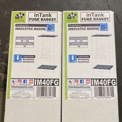 Aquarium In Tank Media Baskets Brand New