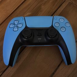 Blue ps5 controller