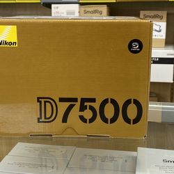 Nikon D7500 Camera Body