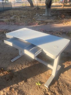 Glass Plug In Table/Desk