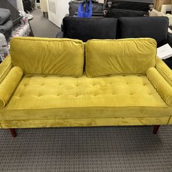 Yellow sofa 