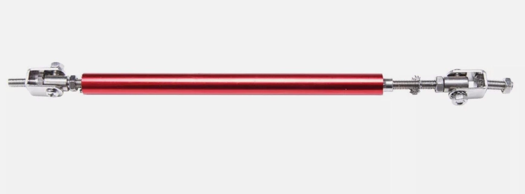 Dodge Charger SRT RT SXT Red Front Bumper Lip Spoiler Splitter + Strut Rods