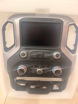 2021 gmc sierra rado display