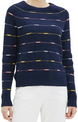 Women's Dotted Stripe Sweater