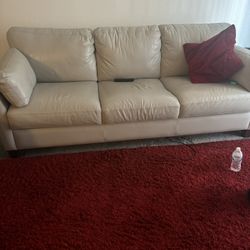 Italian Leather Sofa 