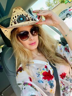 Men & Women's Western Straw Cowboy Hat Halloween Costume Accessories 