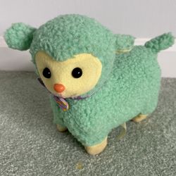 Vintage Avon plush Wooly Woolcott 8” walking lamb tested & works