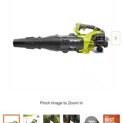 160 MPH 520 CFM 25cc Gas Jet Fan Leaf Blower
