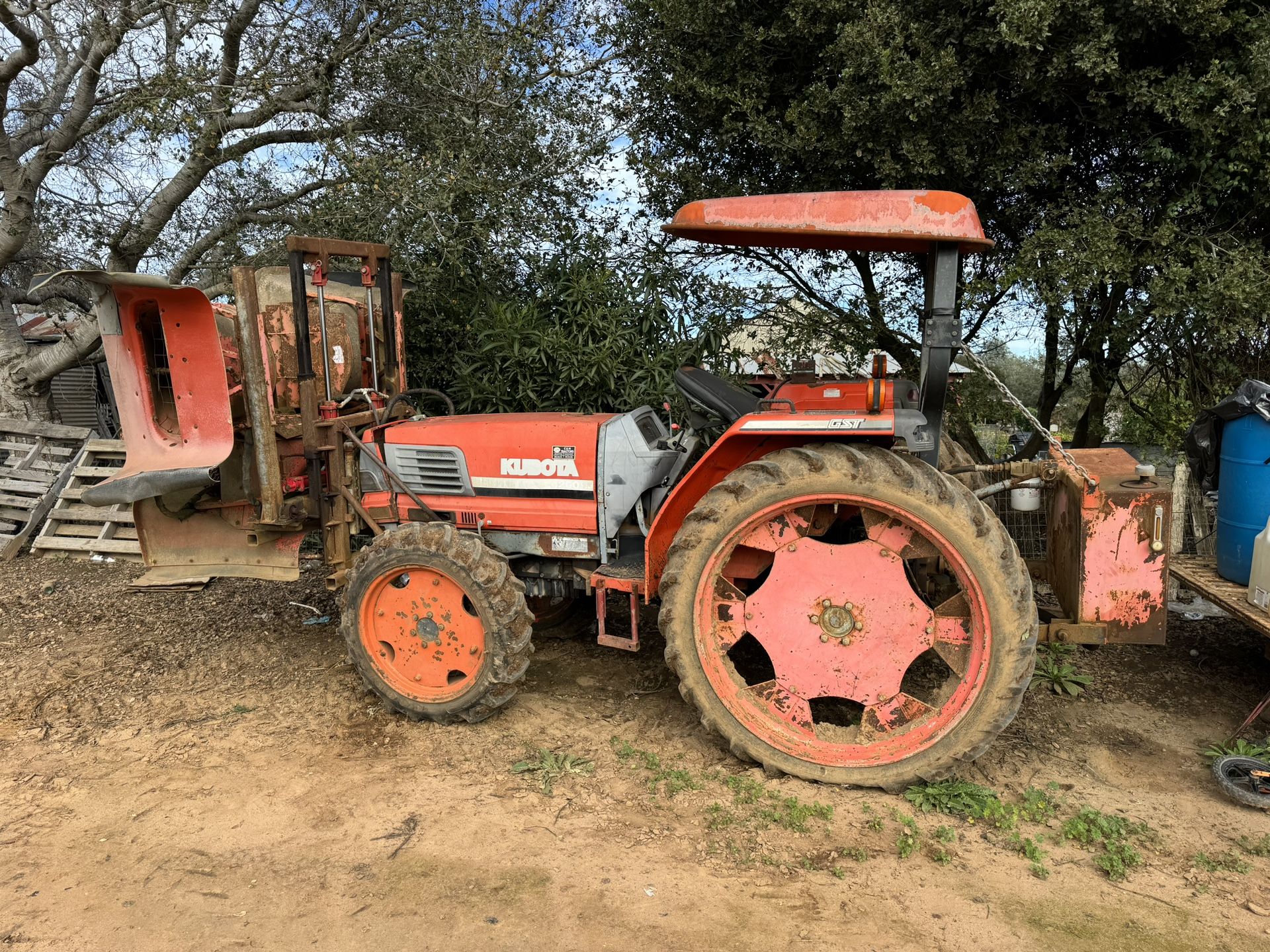 Kubota Bug Vac Tractor