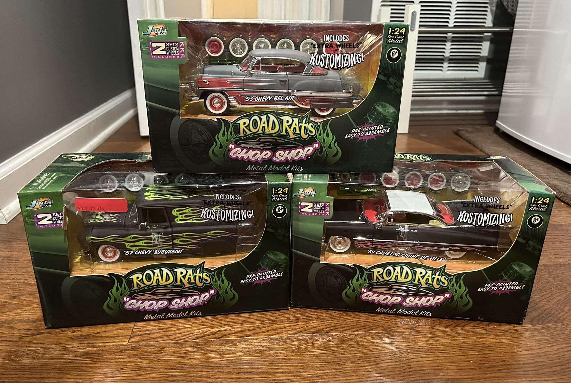 JADA 1/24 Road Rats '53 Chevy Bel AirJada Road Rats 1953 Chevy Bel