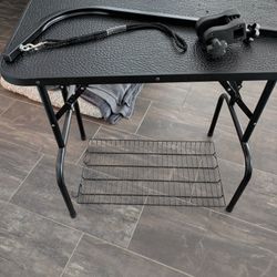 Small Dog Grooming Table