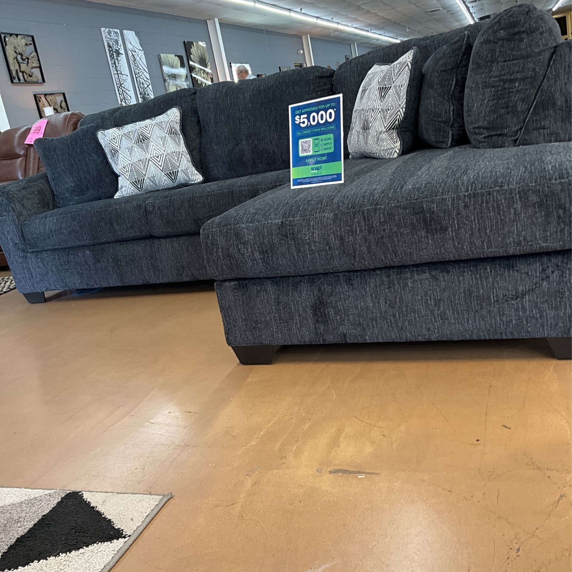 SECTIONAL PROMO PRICE $1249+tax