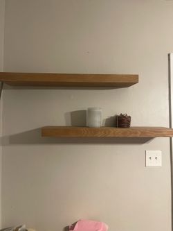 Floating shelves