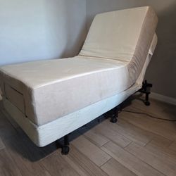 Twin XL Tempurpedic Adjustable Bed. Used, in great working condition. 

Tempurpedic Adjustable Base With Memory Mattress. 