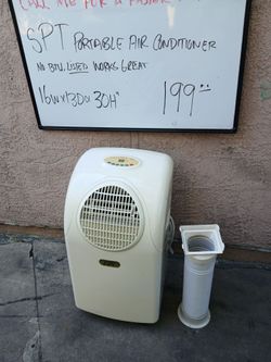 SPT Portable Air Conditioner with Exhaust Hose