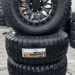 Look comando 17x9 tire 285/70R17 lionhart kilima A/T 