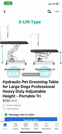 Grooming table