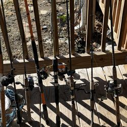 Fishing rods and reel