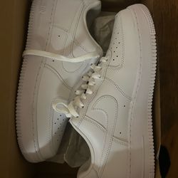 Air Force 1 white brand new with box size 9