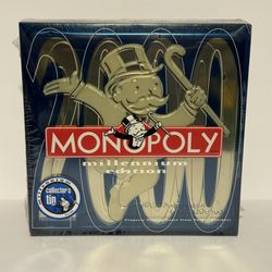 Monopoly 2000 Millennium Edition Collector's Tin Board Game Brand New