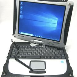 Panasonic TouchScreen Fully Rugged Laptop Intel Core i5 CPU 8 GB RAM 500 GB HD GPS Windows 10 Pro