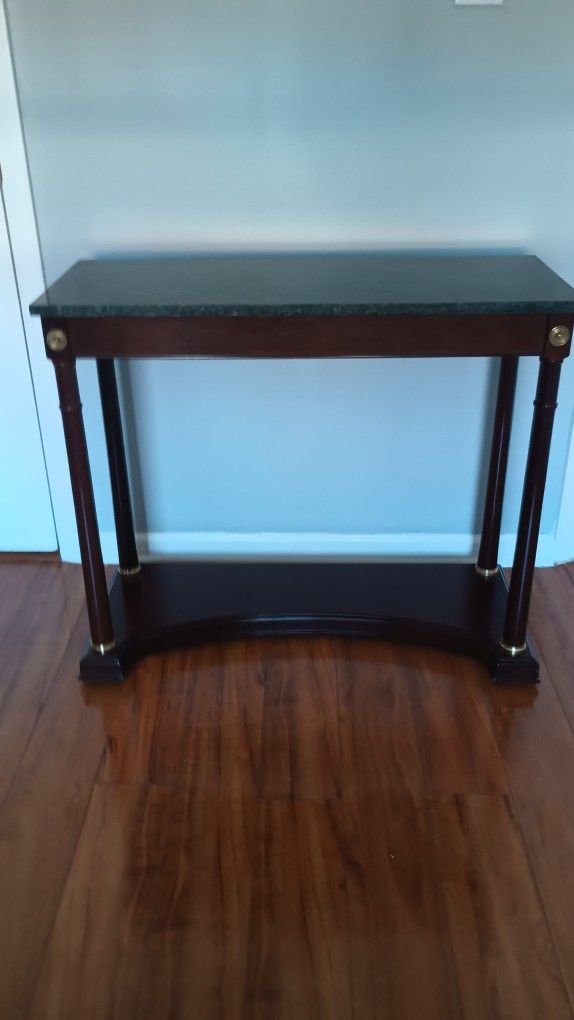 Bombay Company Marble Console Table