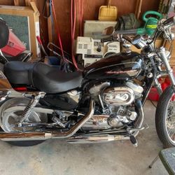 2004 Harley Davidson Black 883 Sportster Reduced To $4000