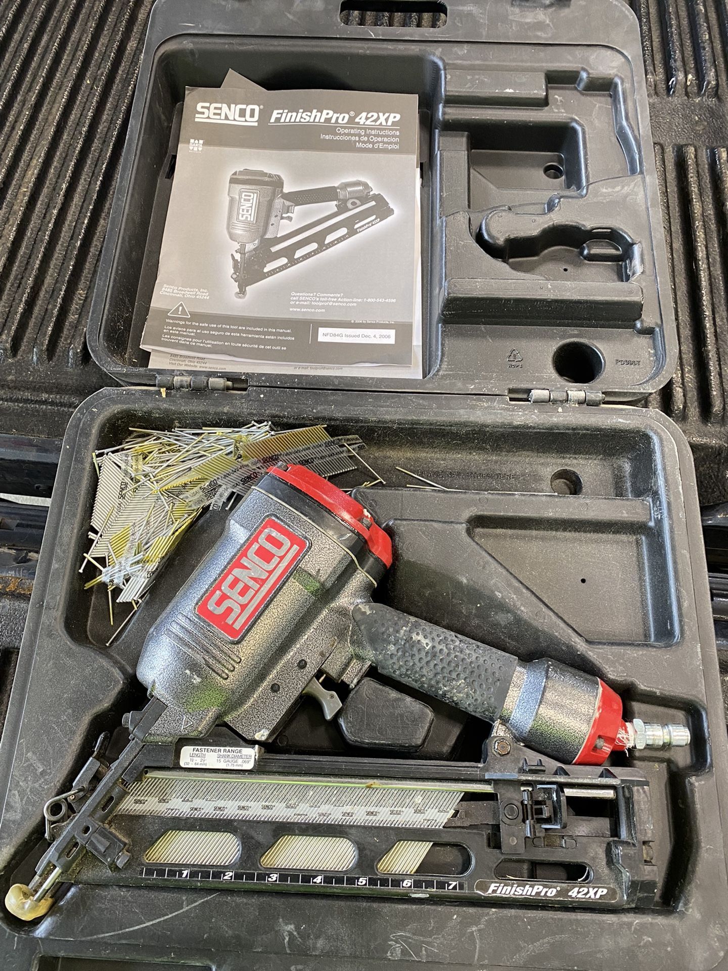 TOOL FINISH PRO 42XP, 15 GUAGE FINISH NAILER 1-1/4IN - 2-1/2IN