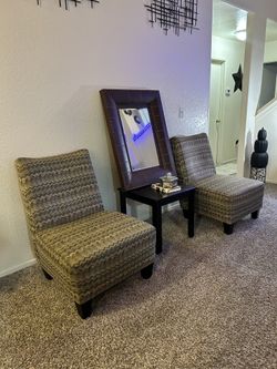 Pair of Two Accent Chairs 