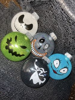 Nightmare Before Christmas Ornaments 