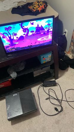 Xbox one with 15 inch flatscreen tv