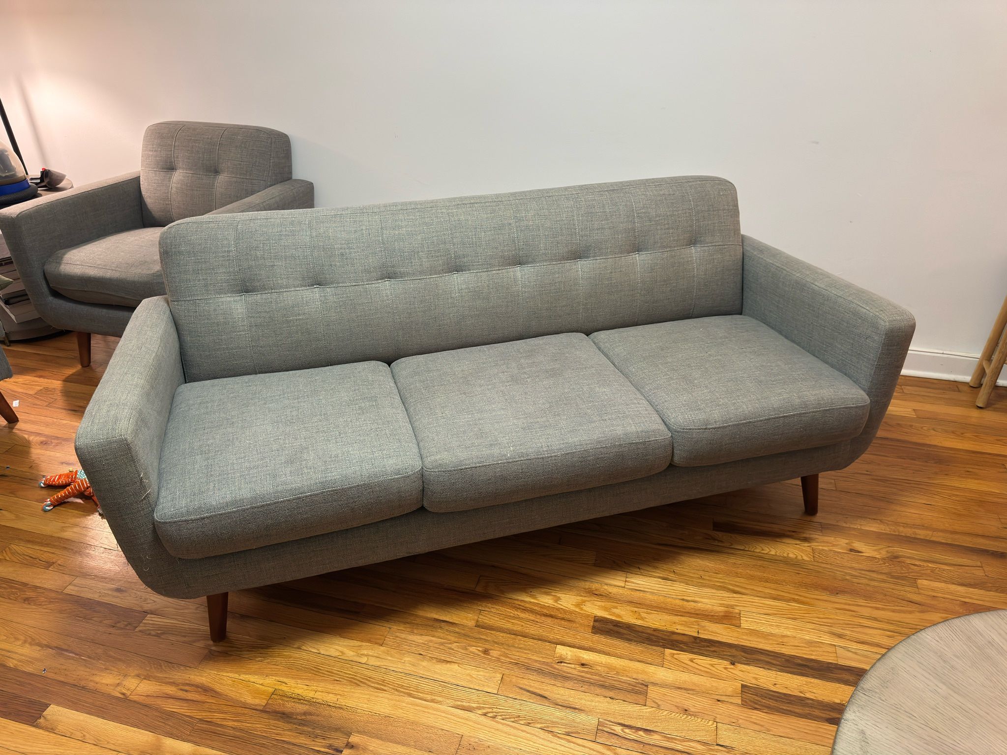 Grey Couch 86”