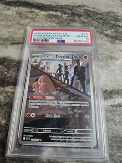 Pokemon TCG PSA 10 Team Rocket's Mimikyu 238/82 Ascended Heroes