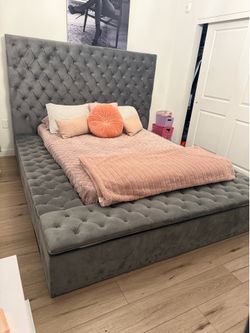 Queen-size bed
