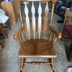 Wooden Rocker