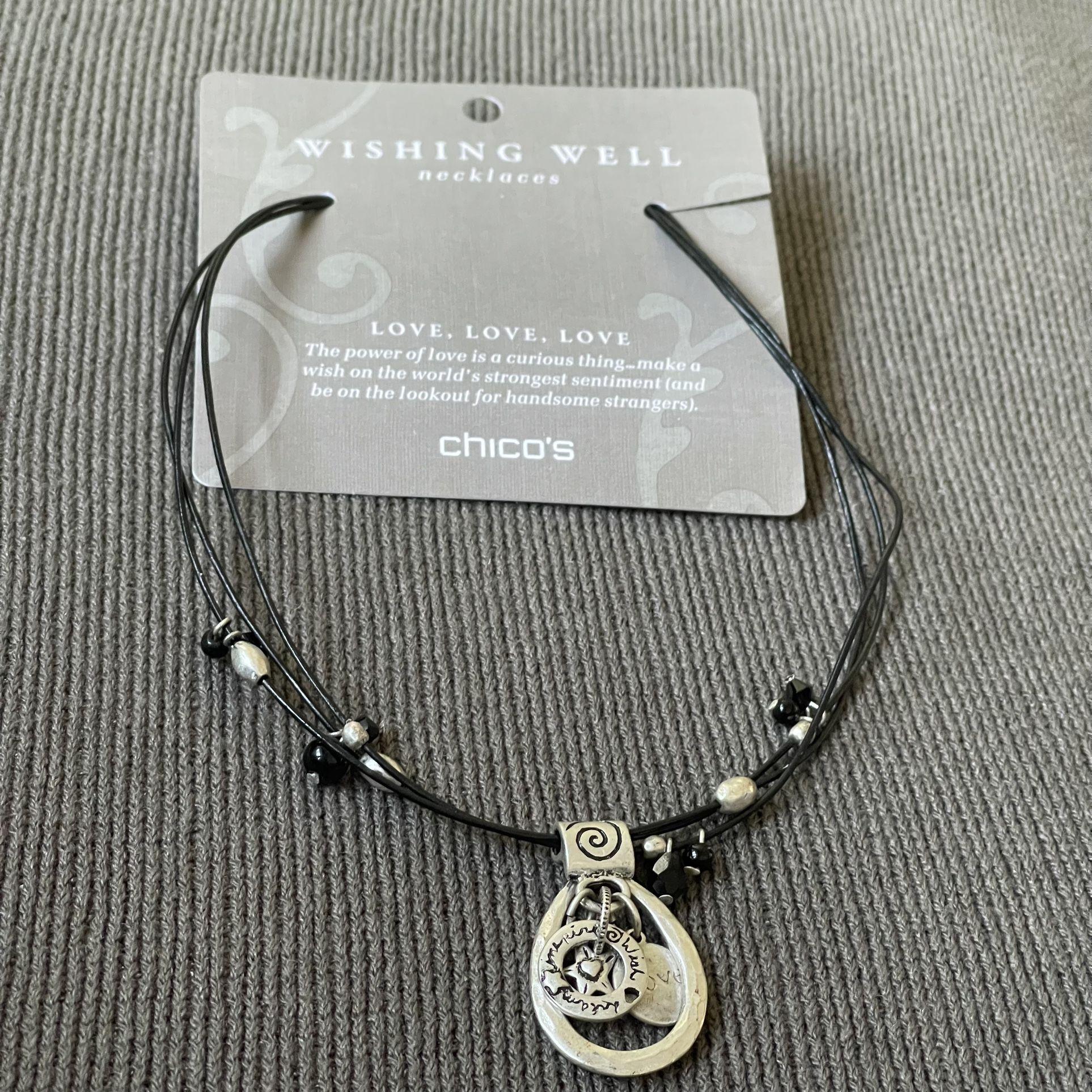 Chico’s Wishing Well Love Necklace