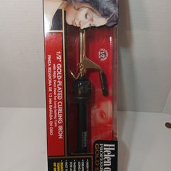 Monday Special HELEN  OF TROY  1/2 Gold Plated Curling Irpn