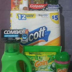 NASHVILLE, GA Lot Of 9 Gain Household Bundle 